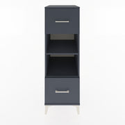 Woodntry Modular Cabinet Anthracite 44x59x122 cm with Drawers and Shelves CR99-2