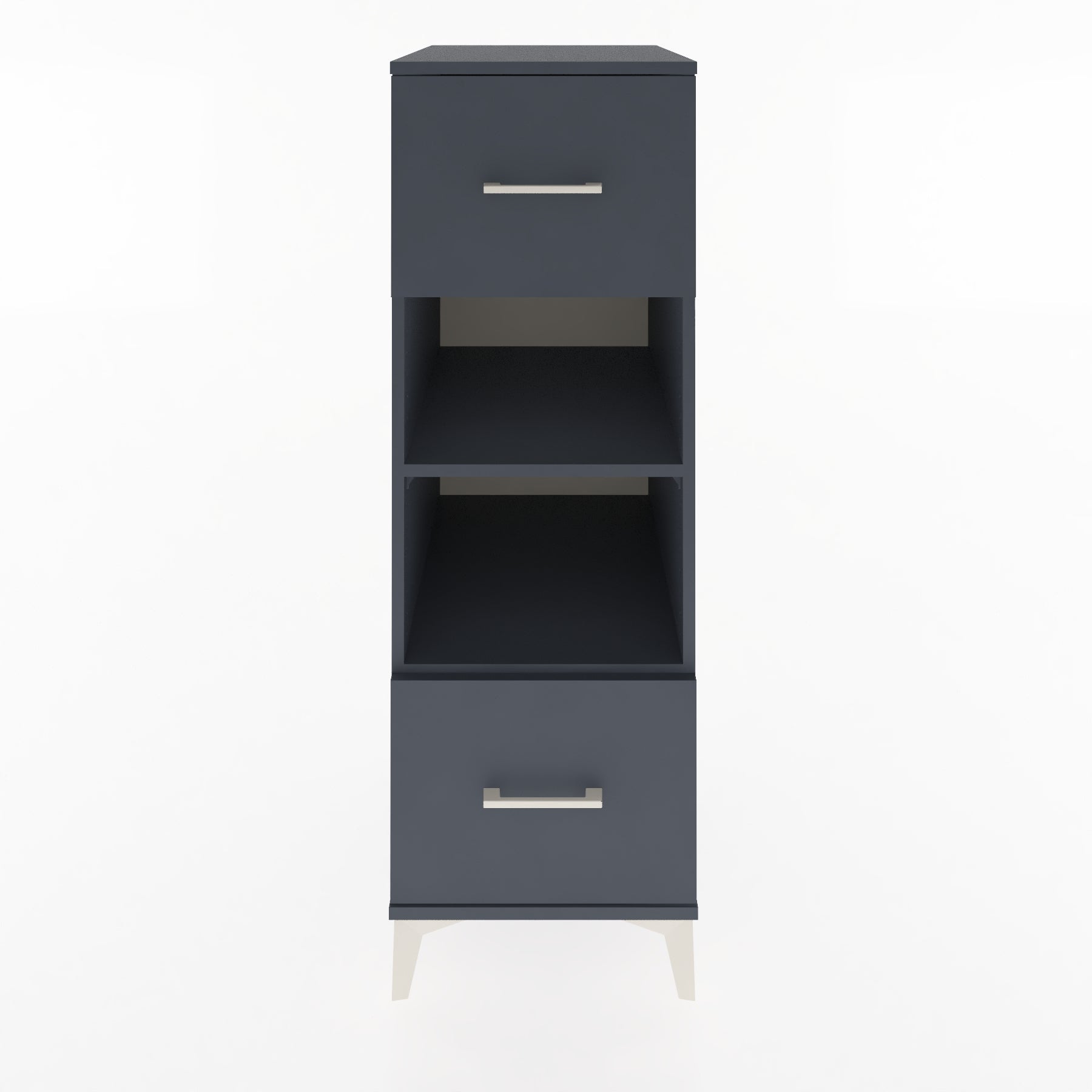Woodntry Modular Cabinet Anthracite 44x59x122 cm with Drawers and Shelves CR99-2