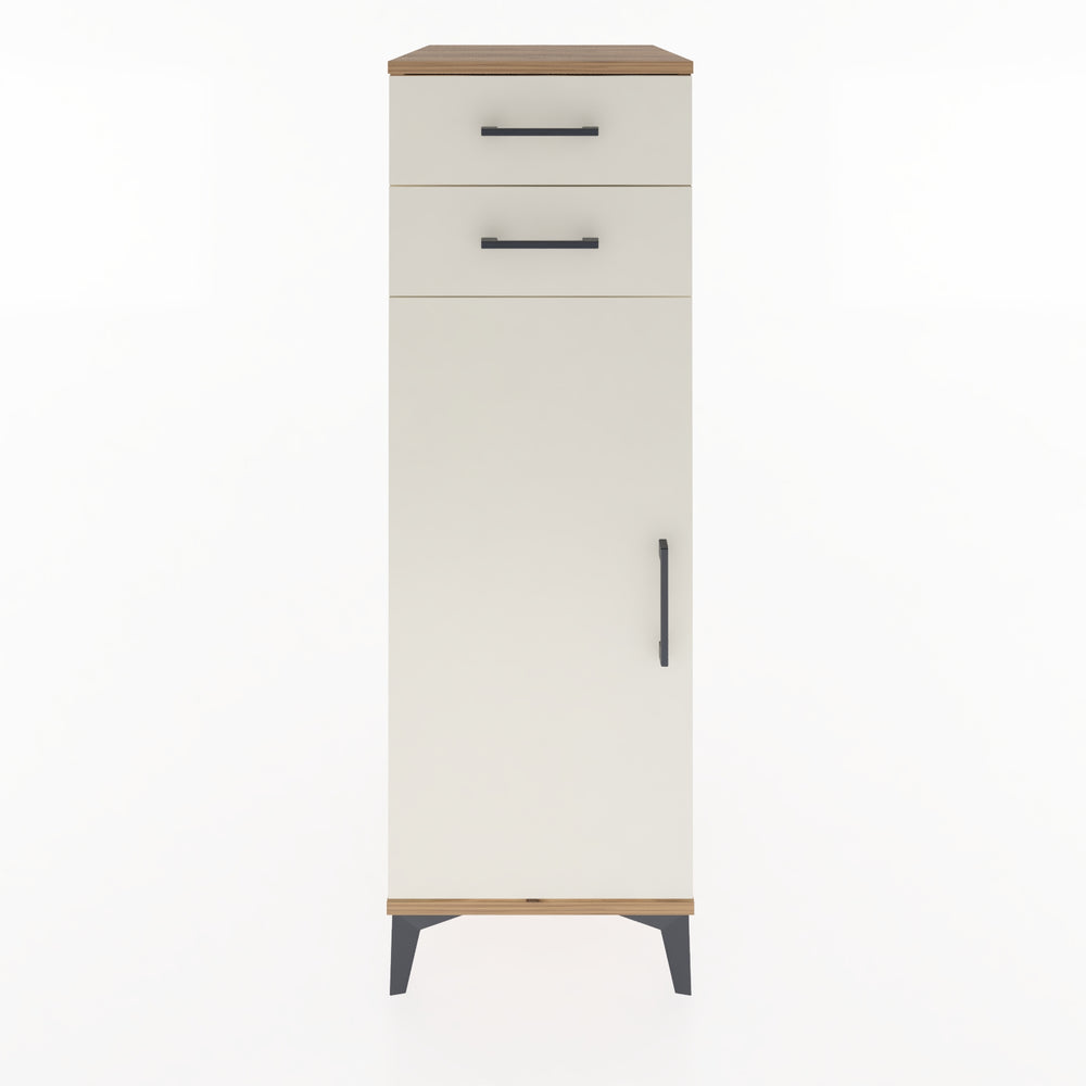 Woodntry Modular Cabinet Pine 44x59x122 cm with Doors and Drawers KC49-3