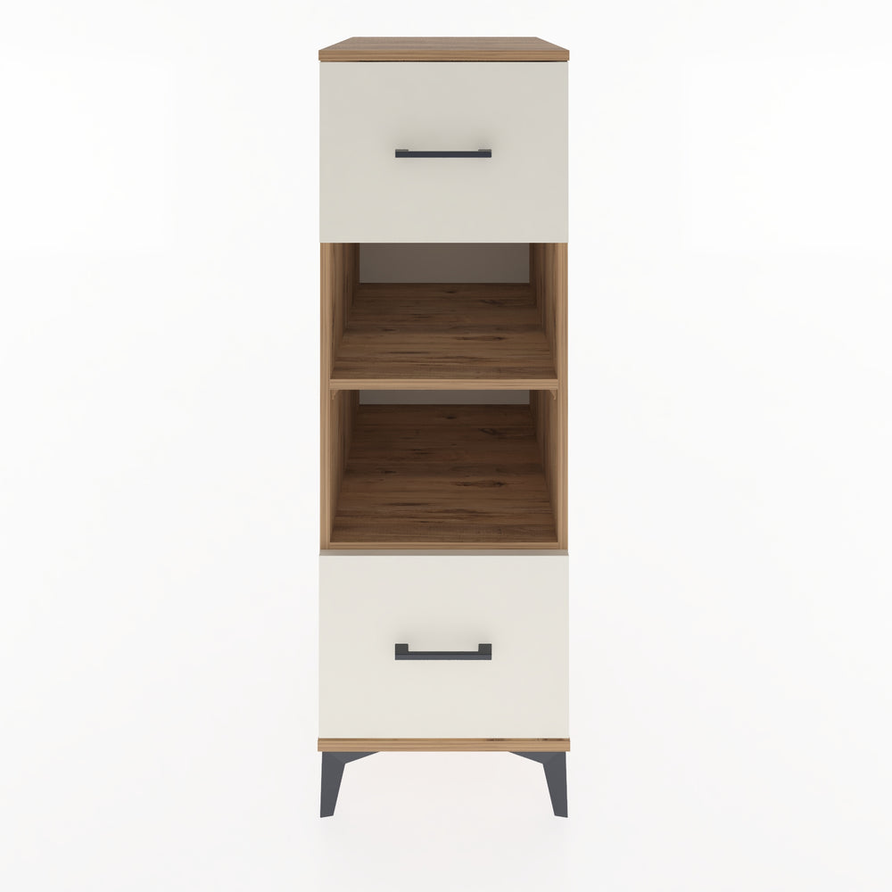 Woodntry Modular Cabinet Pine 44x59x122 cm with Drawers and Shelves CR99-3