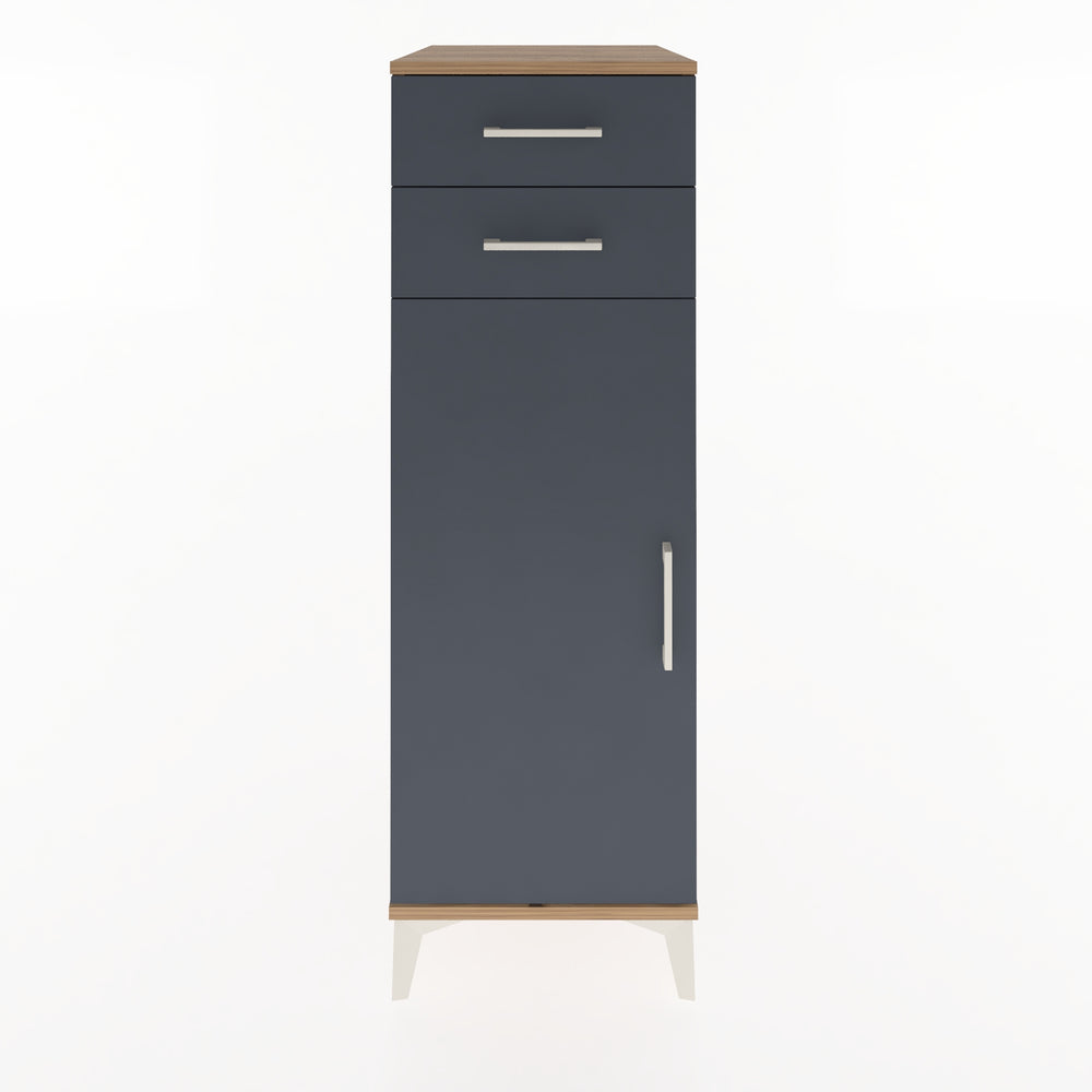 Woodntry Modular Cabinet Pine 44x59x122 cm with Doors and Drawers KC49-3