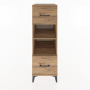 Woodntry Modüler Dolap Çam 44x30x122 cm Çekmeceli ve Raflı CR99-3