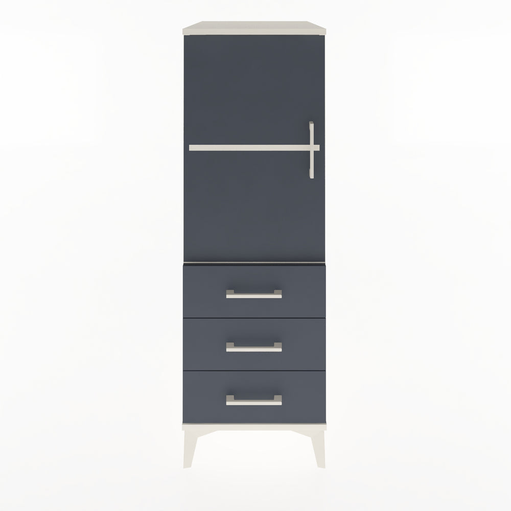 Woodntry Modular Cabinet Moonstone 44x59x122 cm with Doors and Drawers KC50-1