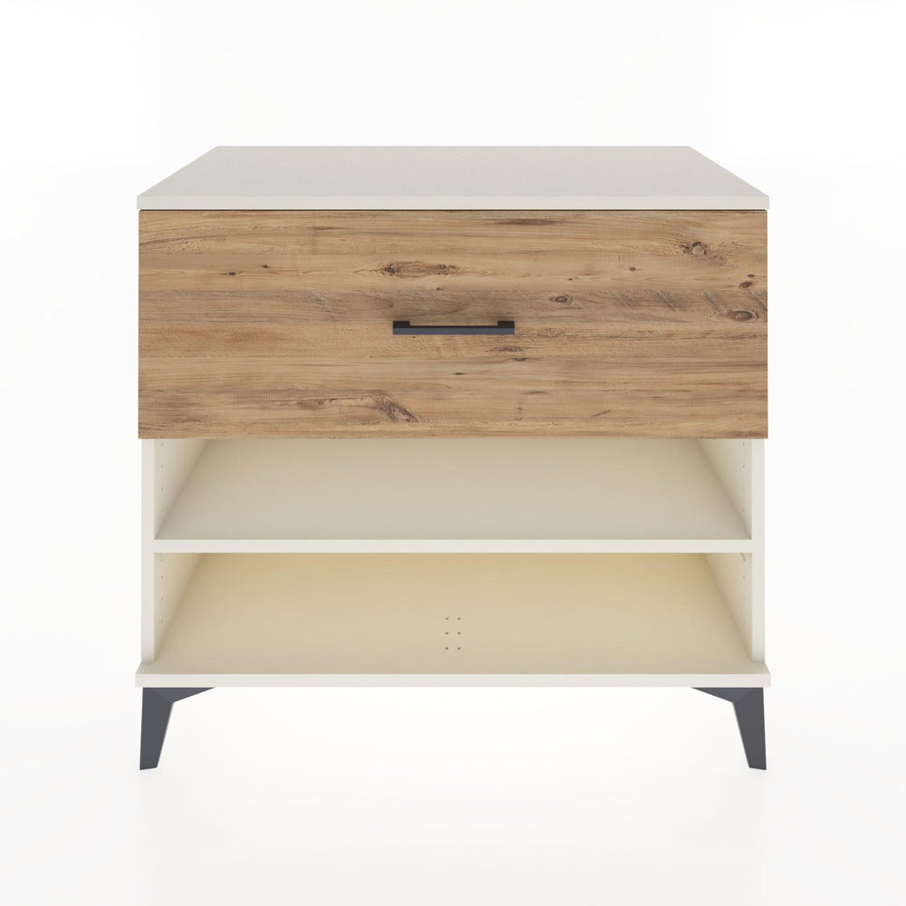 Woodntry Modüler Şifonyer Aytaşı 88x44x68 cm Çekmeceli ve Raflı CR50-1