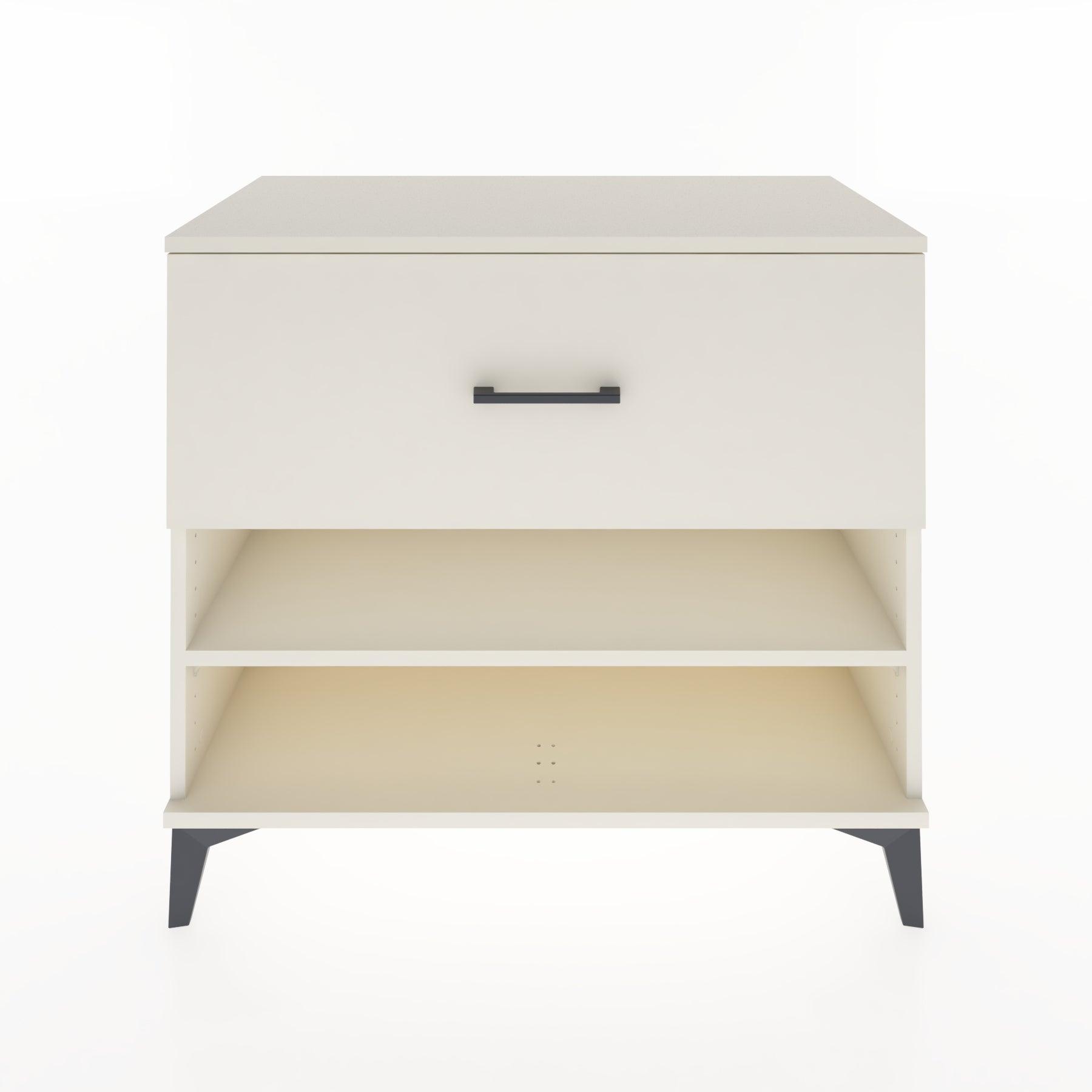 Woodntry Modüler Şifonyer Aytaşı 88x44x68 cm Çekmeceli ve Raflı CR50-1