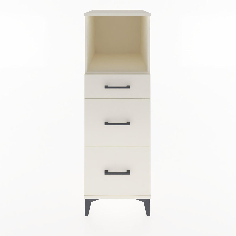 Woodntry Modüler Dolap Aytaşı 44x30x122 cm Çekmeceli ve Raflı CR100-1