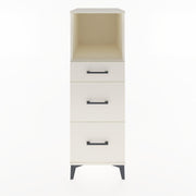 Woodntry Modular Cabinet Moonstone 44x30x122 cm with Drawers and Shelves CR100-1