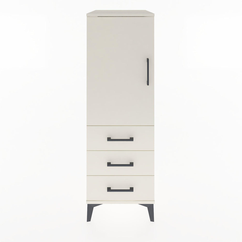 Woodntry Modular Cabinet Moonstone 44x30x122 cm with Doors and Drawers KC134-1