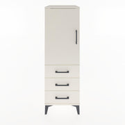 Woodntry Modular Cabinet Moonstone 44x59x122 cm with Doors and Drawers KC134-1