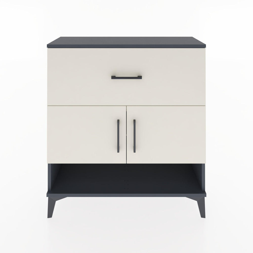 Woodntry Modular Dresser Anthracite 88x30x84 cm Functional F50-2