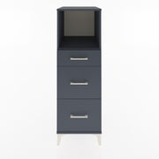 Woodntry Modular Cabinet Anthracite 44x59x122 cm with Drawers and Shelves CR100-2