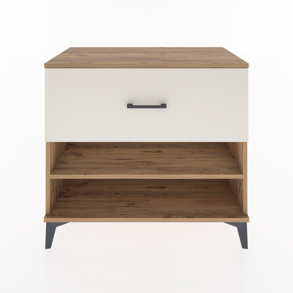 Woodntry Modüler Şifonyer Çam 88x44x68 cm Çekmeceli ve Raflı CR50-3