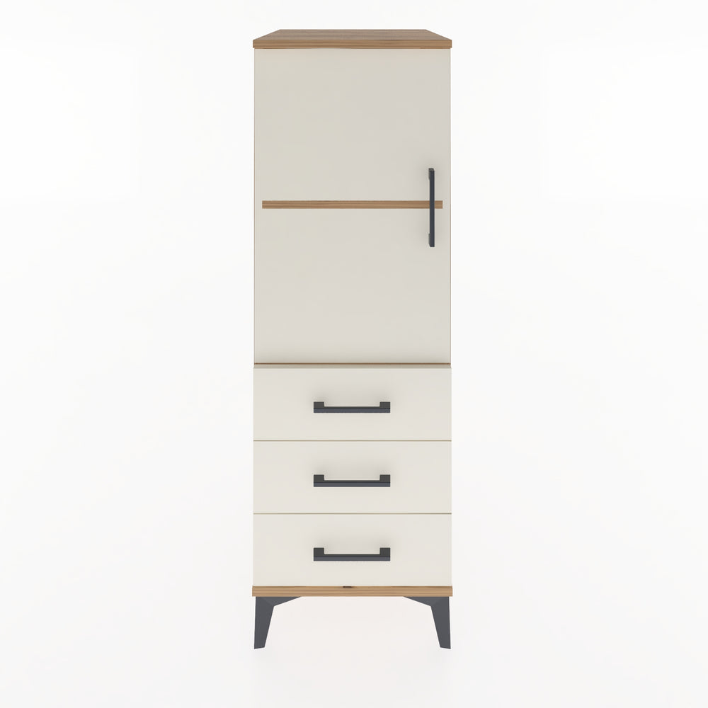 Woodntry Modular Cabinet Pine 44x59x122 cm with Doors and Drawers KC50-3