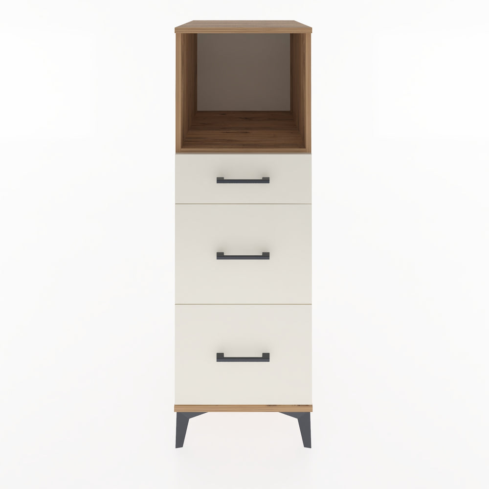 Woodntry Modular Cabinet Pine 44x59x122 cm with Drawers and Shelves CR100-3