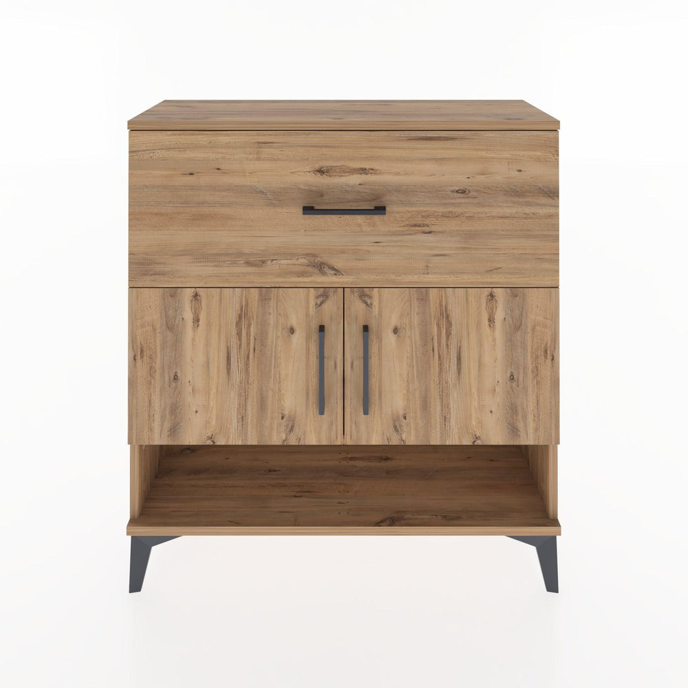 Woodntry Modüler Şifonyer Çam 88x30x84 cm Fonksiyonel F50-3