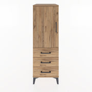 Woodntry Modular Cabinet Pine 44x59x122 cm with Doors and Drawers KC134-3