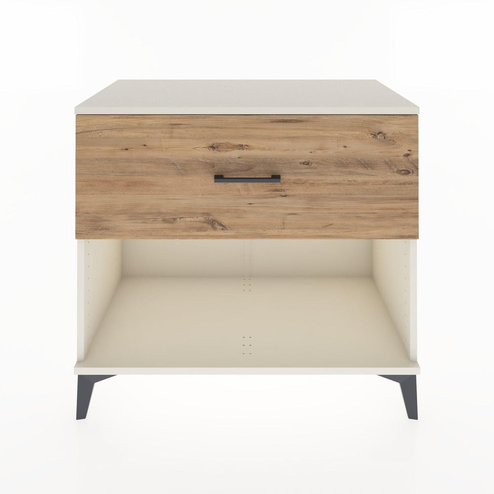 Woodntry Modular Dresser Moonstone 88x44x68 cm with Drawers and Shelves CR51-1