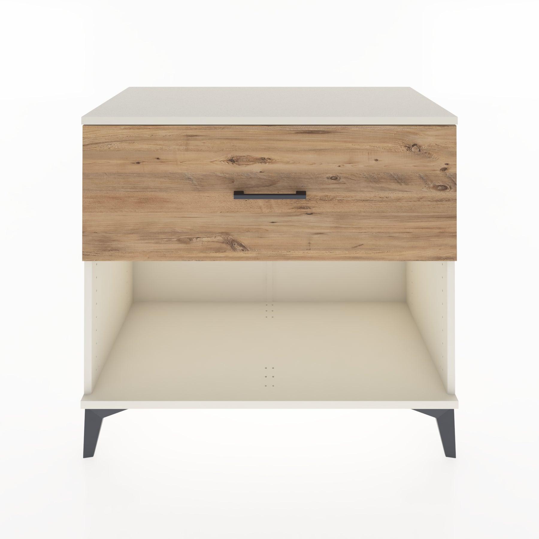 Woodntry Modüler Şifonyer Aytaşı 88x44x68 cm Çekmeceli ve Raflı CR51-1