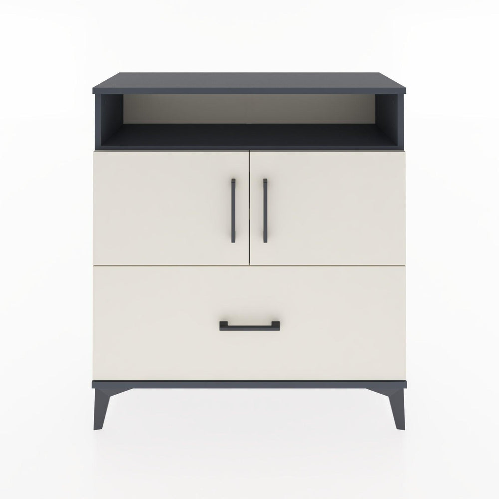 Woodntry Modular Dresser Anthracite 88x30x84 cm Functional F51-2