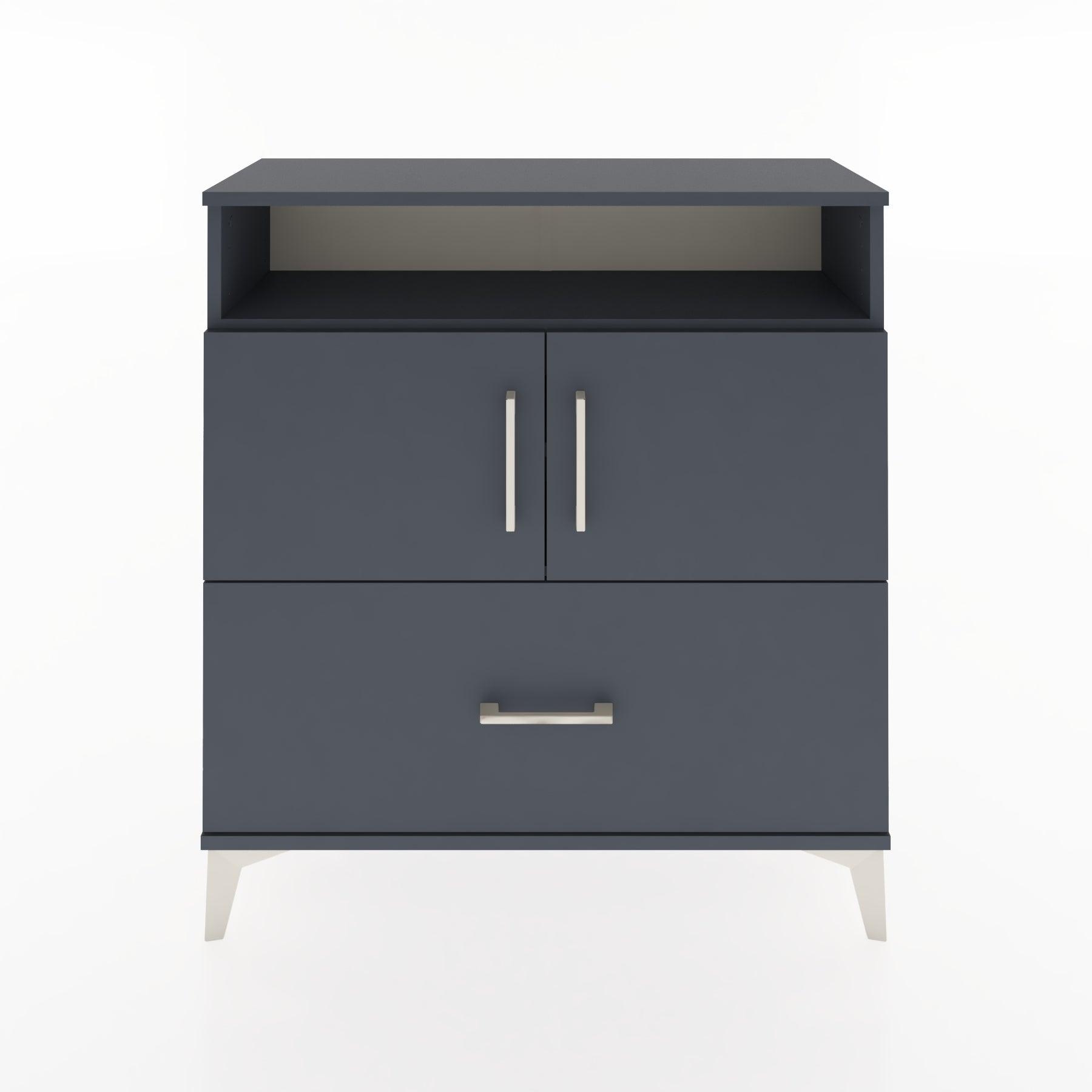 Woodntry Modular Dresser Anthracite 88x30x84 cm Functional F51-2