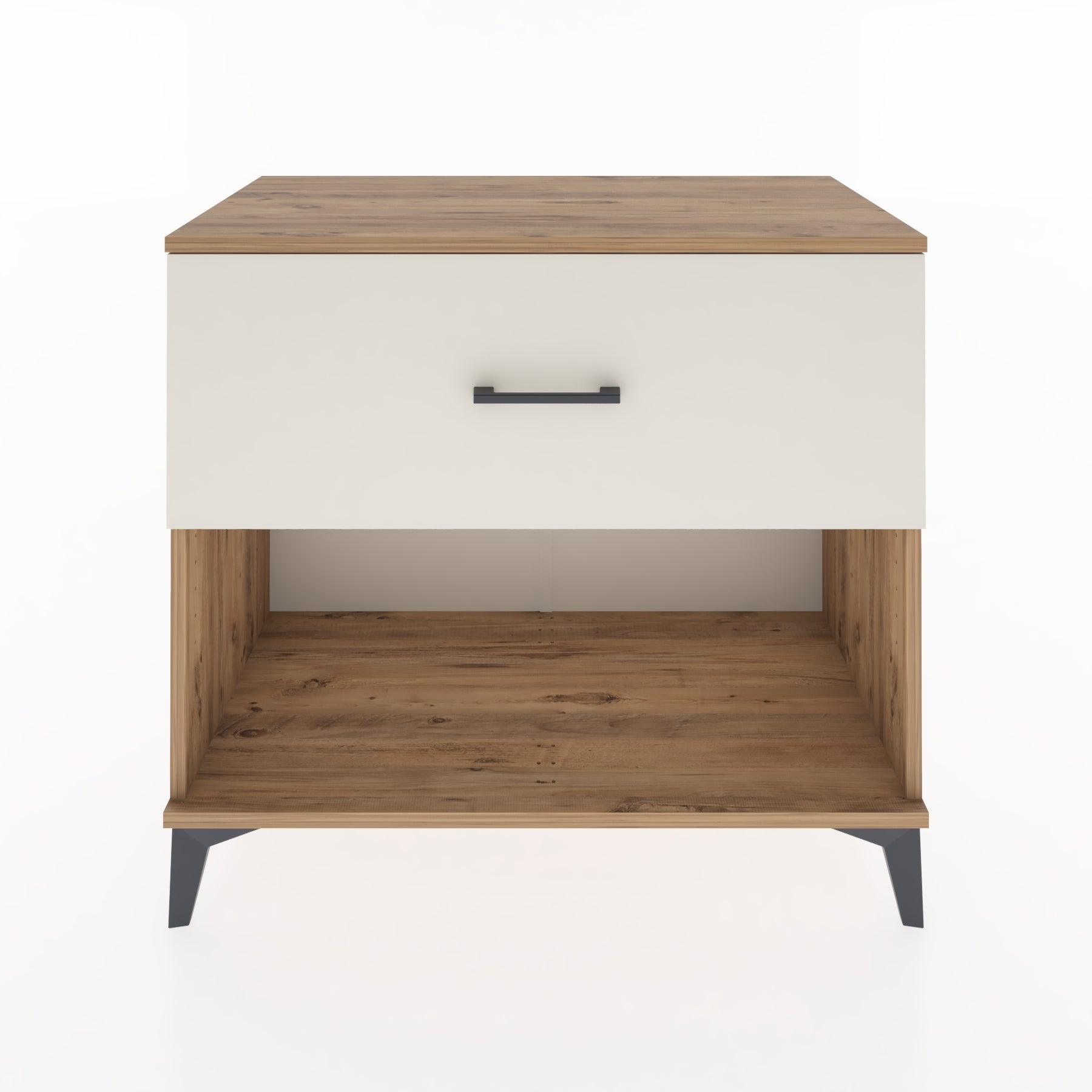 Woodntry Modüler Şifonyer Çam 88x44x68 cm Çekmeceli ve Raflı CR51-3