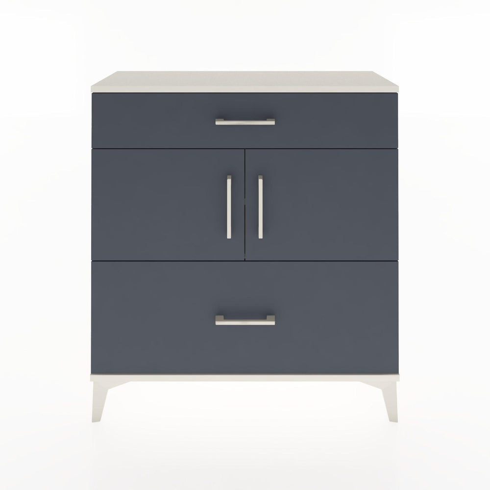 Woodntry Modular Dresser Moonstone 88x30x84 cm with Cover and Drawer KC52-1