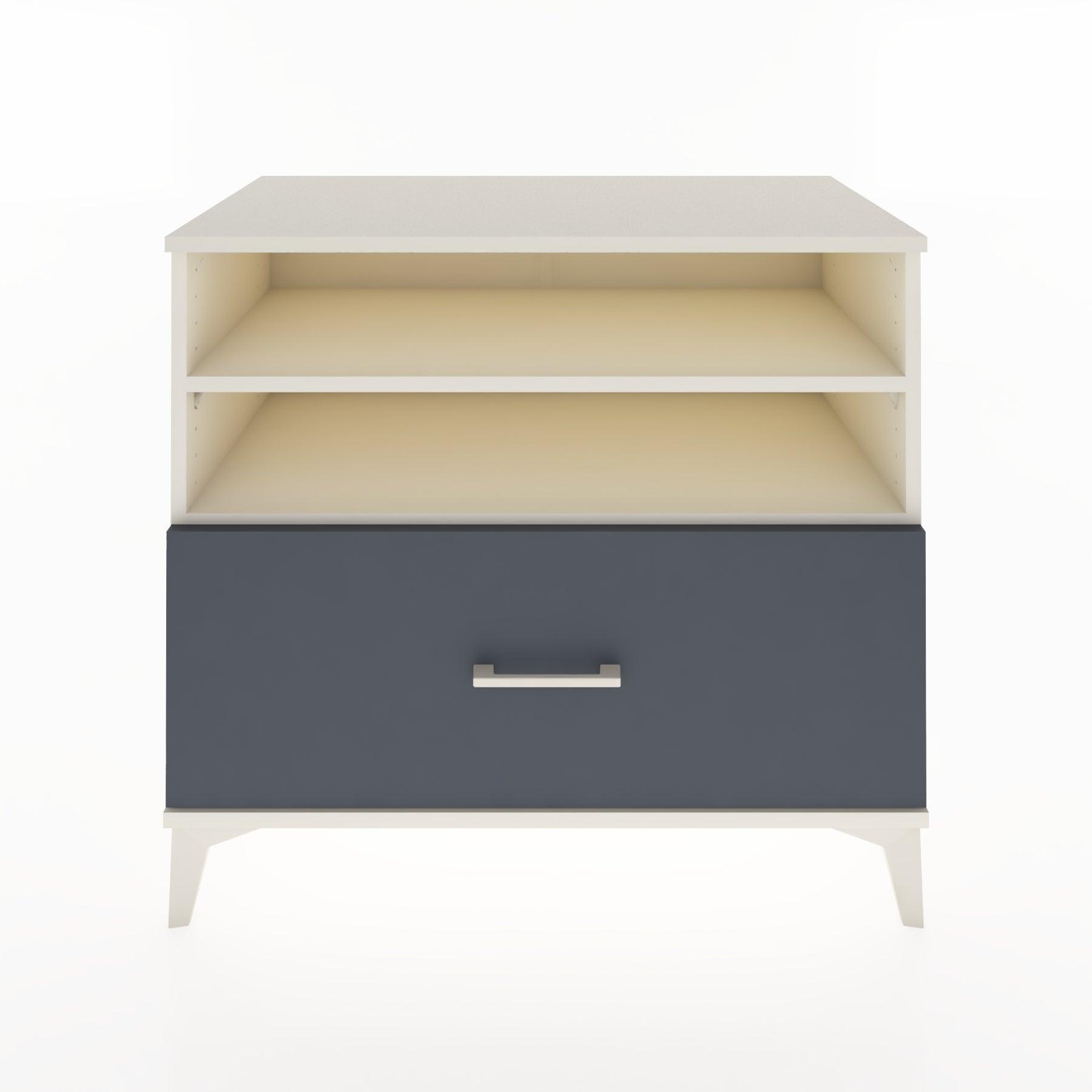 Woodntry Modüler Şifonyer Aytaşı 88x44x68 cm Çekmeceli ve Raflı CR52-1
