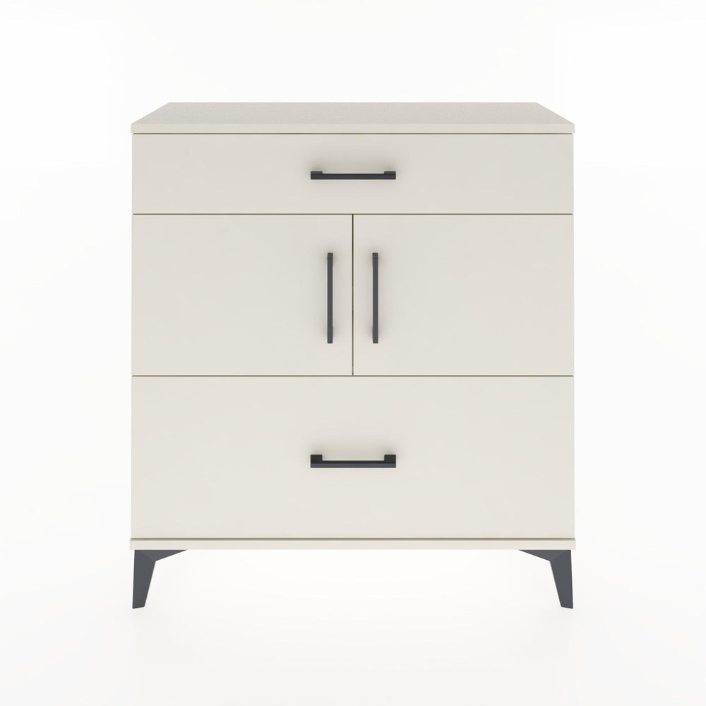 Woodntry Modular Dresser Moonstone 88x30x84 cm with Cover and Drawer KC52-1