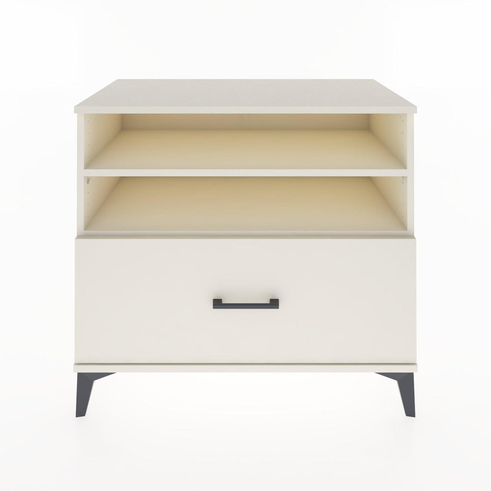 Woodntry Modular Dresser Moonstone 88x44x68 cm with Drawers and Shelves CR52-1