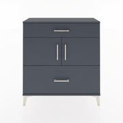 Woodntry Modular Dresser Anthracite 88x30x84 cm with Cover and Drawer KC52-2