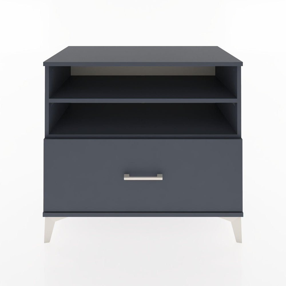 Woodntry Modular Dresser Anthracite 88x44x68 cm with Drawers and Shelves CR52-2