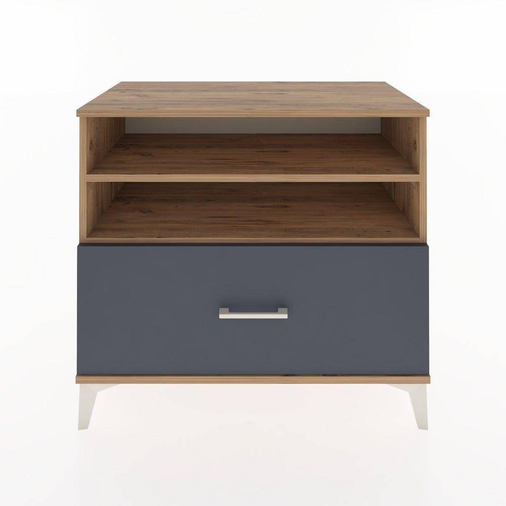 Woodntry Modüler Şifonyer Çam 88x44x68 cm Çekmeceli ve Raflı CR52-3