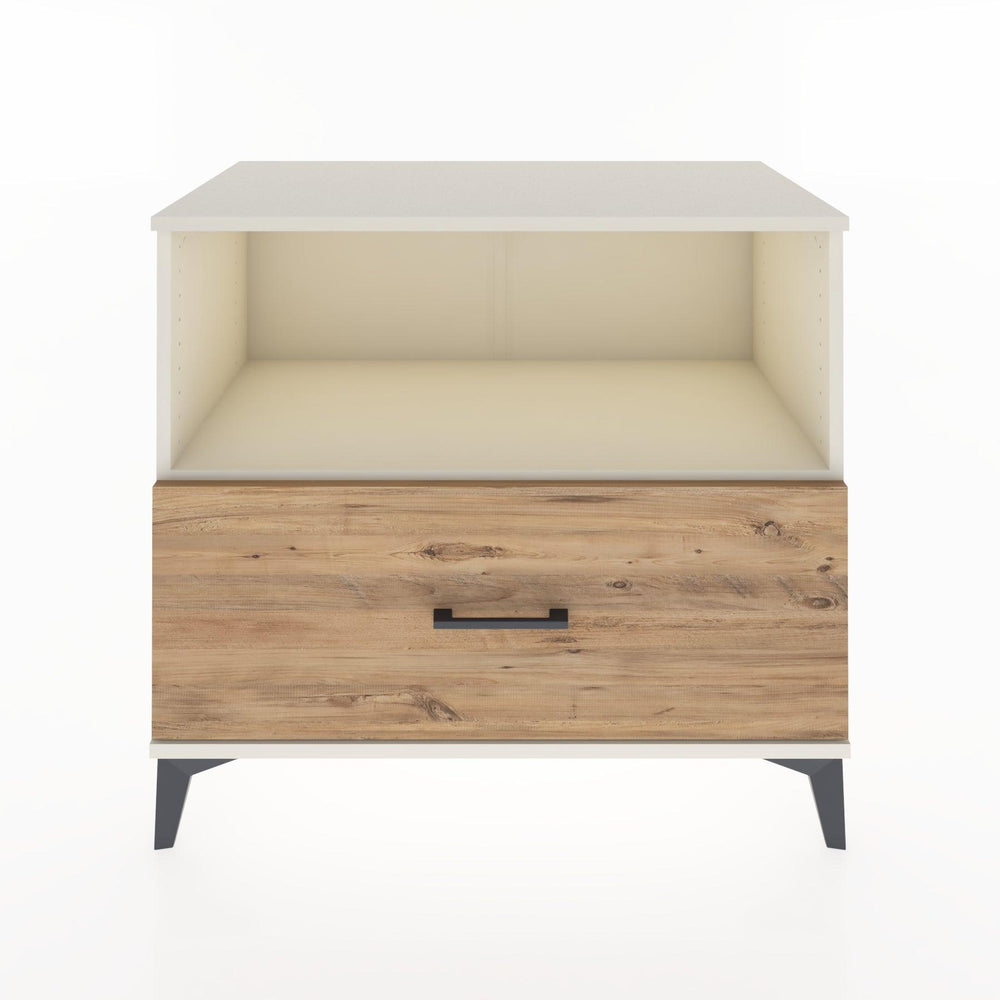 Woodntry Modular Dresser Moonstone 88x44x68 cm with Drawers and Shelves CR53-1