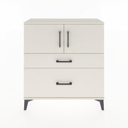 Woodntry Modüler Şifonyer Aytaşı 88x30x84 cm Kapaklı ve Çekmeceli KC53-1