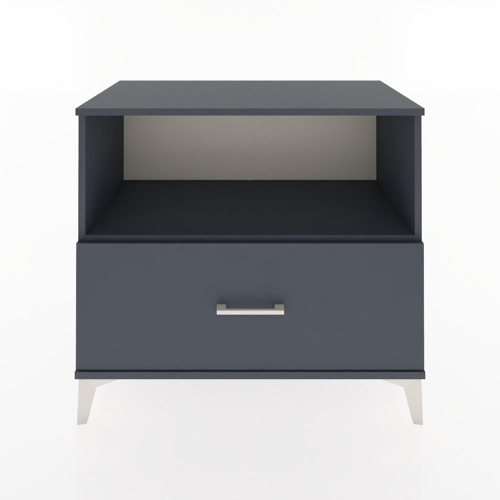 Woodntry Modular Dresser Anthracite 88x44x68 cm with Drawers and Shelves CR53-2