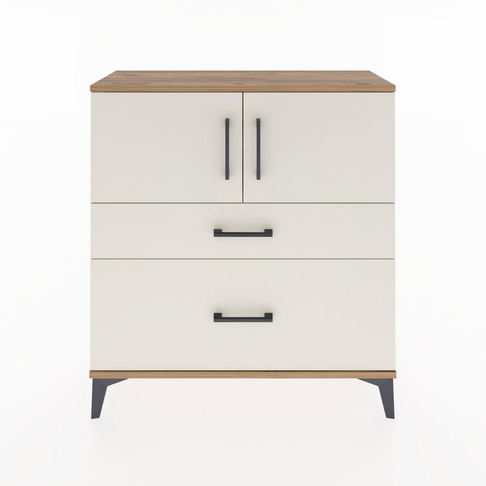 Woodntry Modular Dresser Pine 88x30x84 cm with Cover and Drawer KC53-3