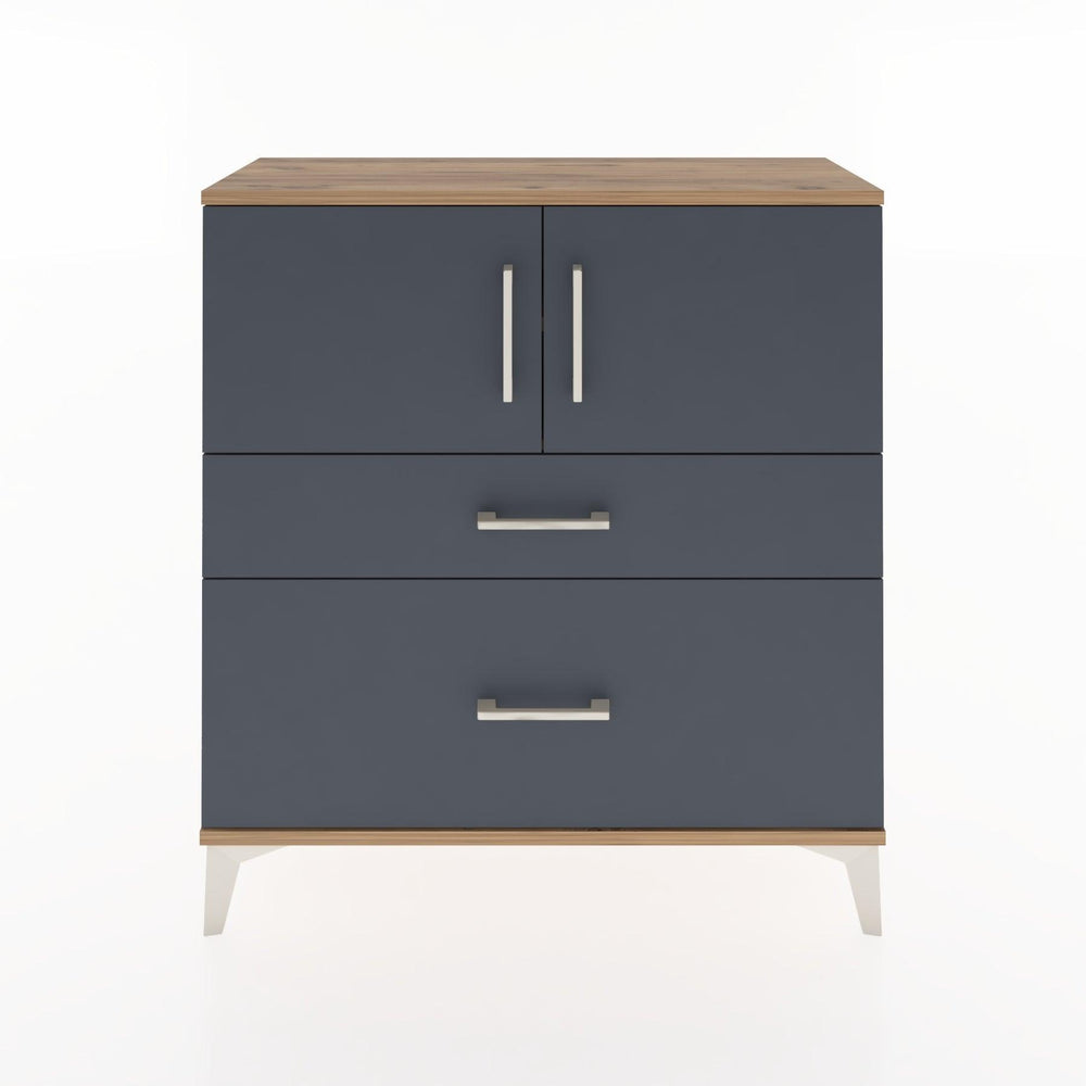 Woodntry Modular Dresser Pine 88x30x84 cm with Cover and Drawer KC53-3