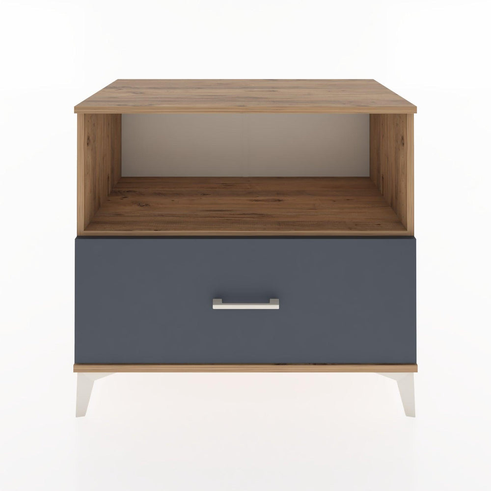 Woodntry Modüler Şifonyer Çam 88x44x68 cm Çekmeceli ve Raflı CR53-3