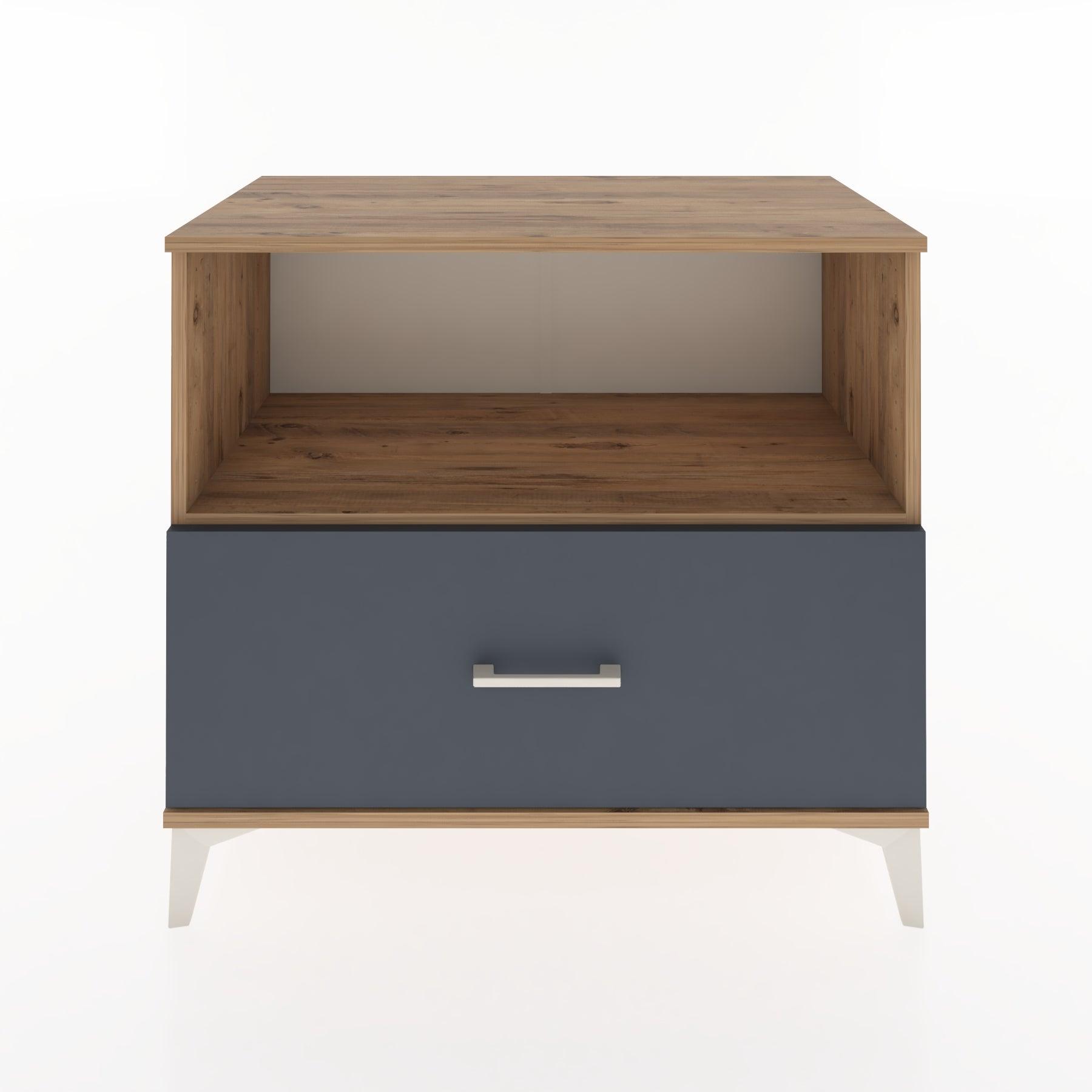 Woodntry Modüler Şifonyer Çam 88x44x68 cm Çekmeceli ve Raflı CR53-3