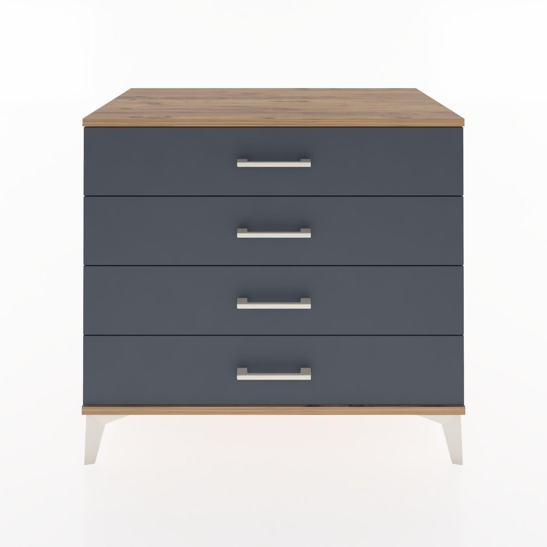 Woodntry Modüler Şifonyer Çam 88x44x68 cm Çekmeceli C54-3