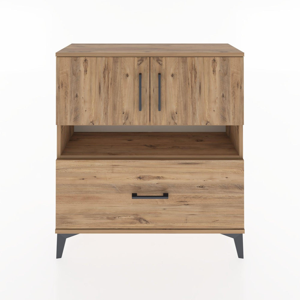 Woodntry Modüler Şifonyer Çam 88x30x84 cm Fonksiyonel F54-3