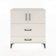 Woodntry Modular Dresser Moonstone 88x30x84 cm with Cover and Drawer KC55-1