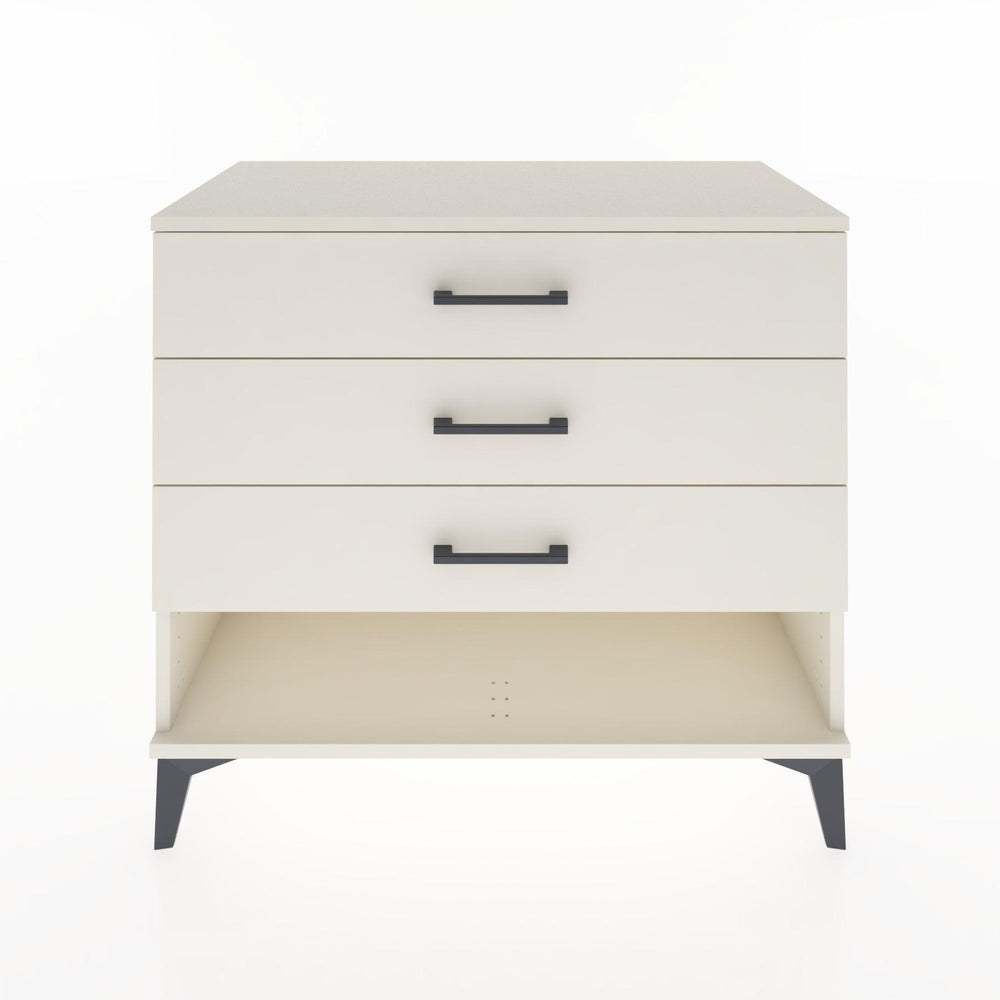 Woodntry Modular Dresser Moonstone 88x44x68 cm with Drawers and Shelves CR55-1