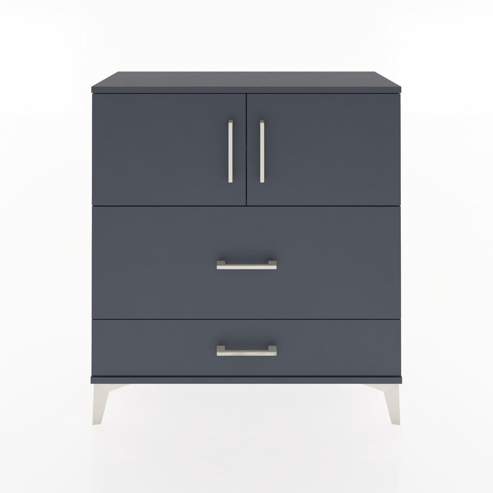 Woodntry Modular Dresser Anthracite 88x30x84 cm with Cover and Drawer KC55-2