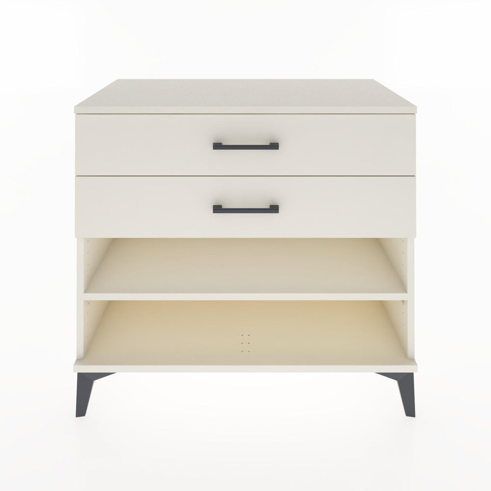 Woodntry Modular Dresser Moonstone 88x44x68 cm with Drawers and Shelves CR56-1