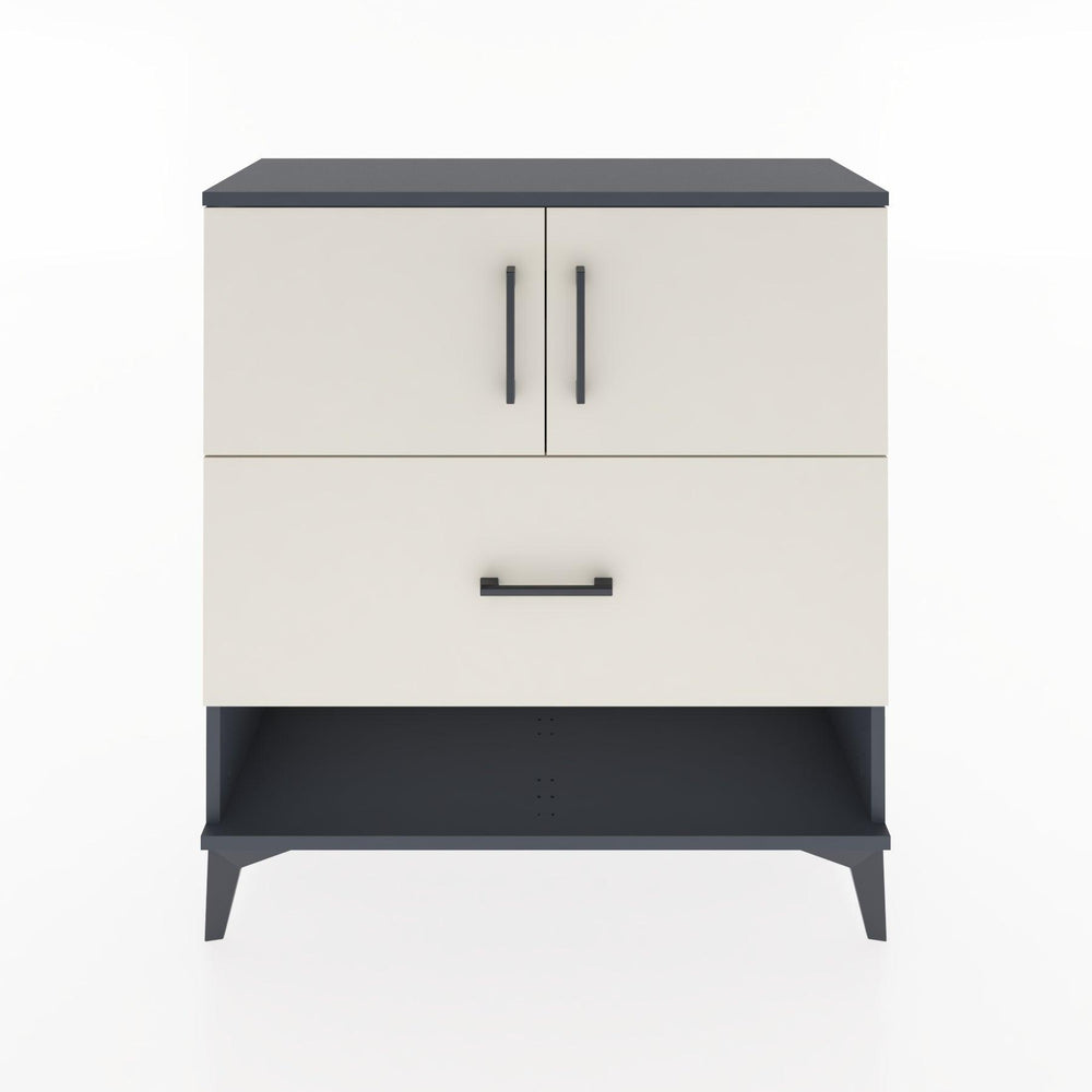 Woodntry Modular Dresser Anthracite 88x30x84 cm Functional F56-2
