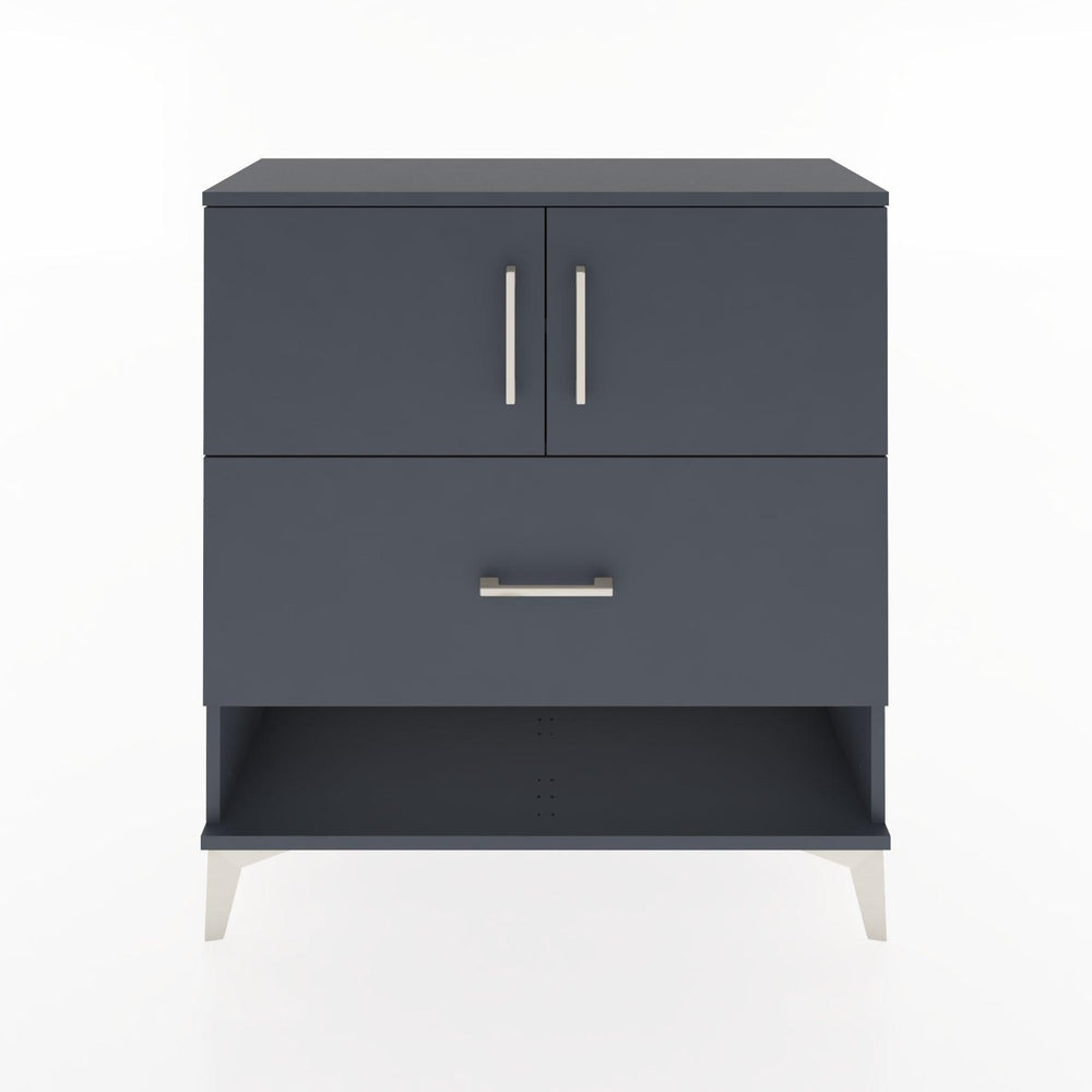 Woodntry Modular Dresser Anthracite 88x30x84 cm Functional F56-2