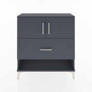Woodntry Modular Dresser Anthracite 88x30x84 cm Functional F56-2