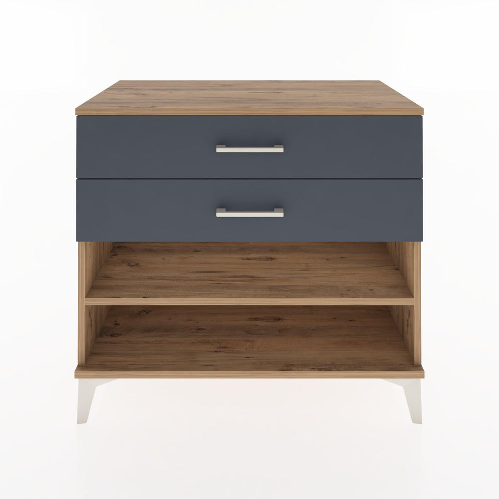 Woodntry Modular Dresser Pine 88x44x68 cm with Drawers and Shelves CR56-3
