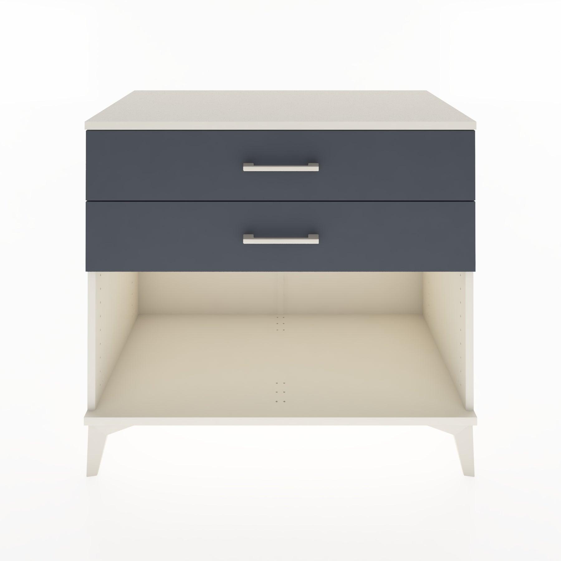 Woodntry Modüler Şifonyer Aytaşı 88x44x68 cm Çekmeceli ve Raflı CR57-1